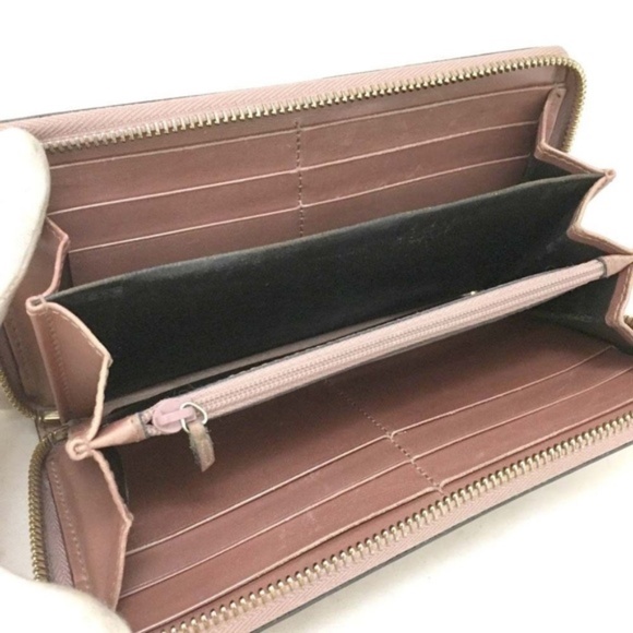 GUCCI Micro Shima GG Logo Pattern Zippy Wallet - Picture 5 of 8